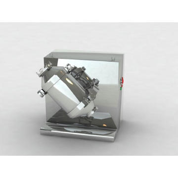 Three Dimensional Rotary Mixer for Mixing Crude Medicine Powder